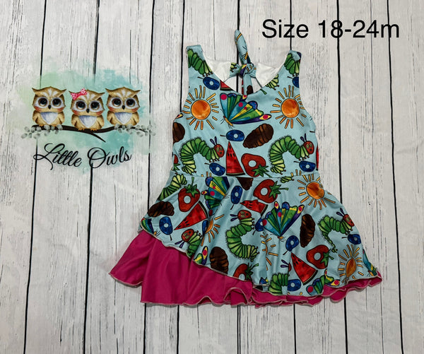 Tank peekaboo peplum 18-24m