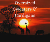 Oversized sweater & Cardigans