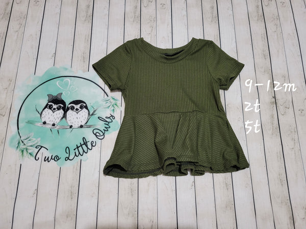 Peplum 9-12m