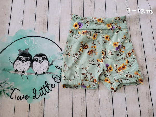 Floral shorties